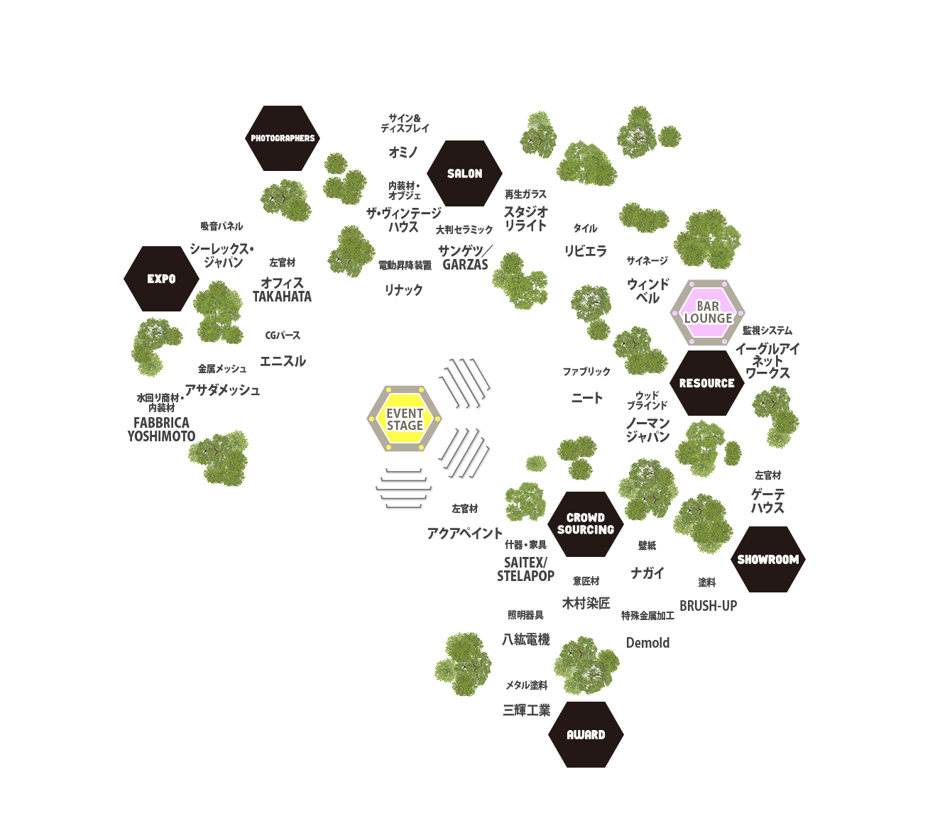 BAMBOO EXPO onweb map