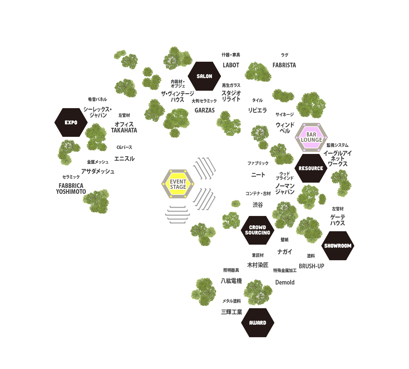 BAMBOO EXPO onweb map