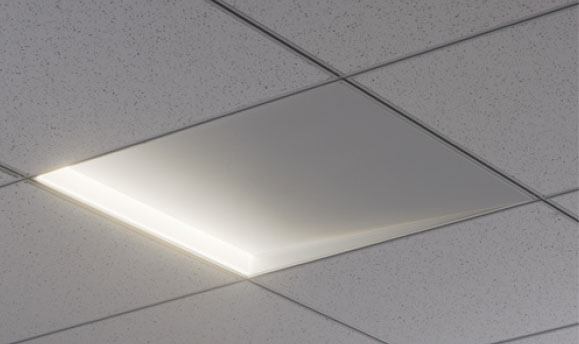 グリッド天井を光らせる照明器具 Smartarchi スマートアーキ Bamboo Media