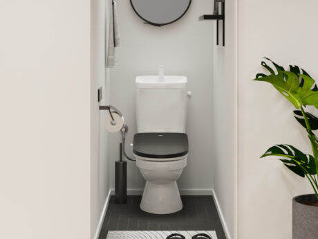 LIXILからデザイン性を高めたトイレ「シャワートイレ VA」発売